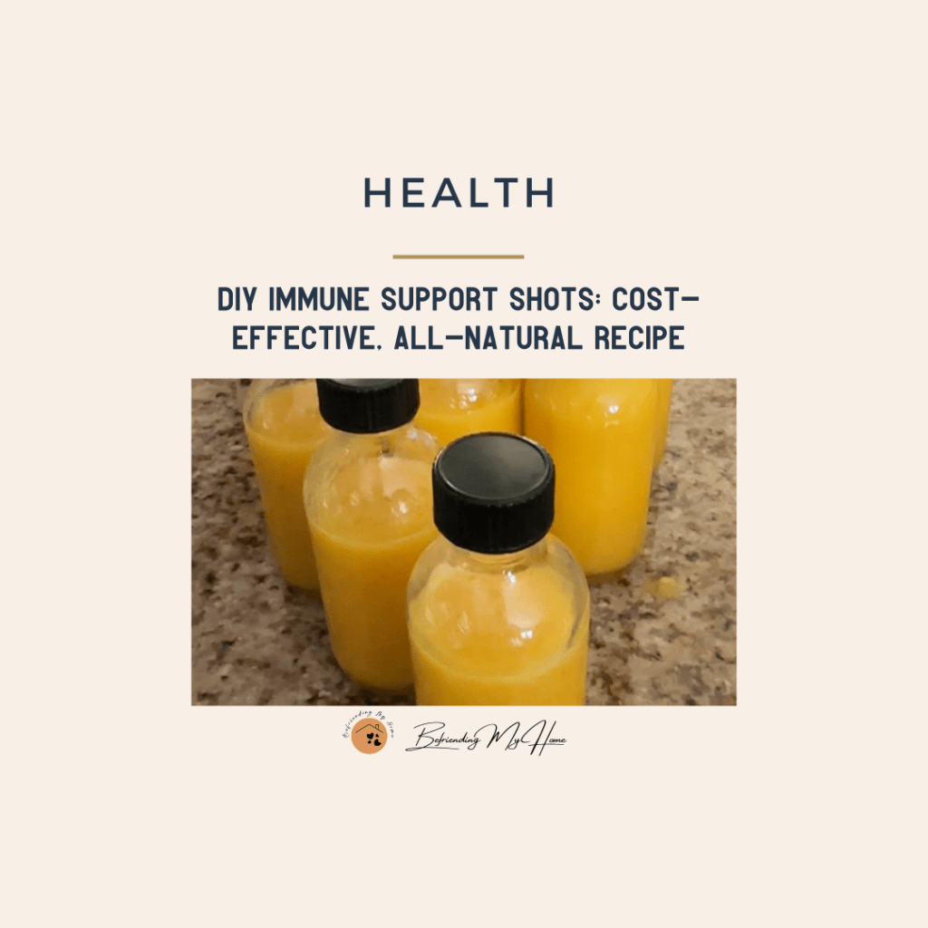 DIY Immune Support Shots: Cost-Effective, All-Natural Recipe